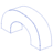 Curve Half Line Element from Volumetric Shapes Set