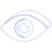 Eye Focus Line Element from Volumetric Shapes Set