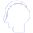 Face Head Line Element from Volumetric Shapes Set