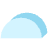 Circle Half Up Shade Element from Volumetric Shapes Set