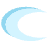 Crescent Moon Shade Element from Volumetric Shapes Set