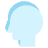 Face Head Shade Element from Volumetric Shapes Set