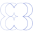 Circle Flower Wireframe Element from Volumetric Shapes Set