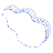 Curve Guitar Wireframe Element from Volumetric Shapes Set