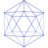 Diamond Wireframe 2 Element from Volumetric Shapes Set