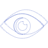 Eye Focus Wireframe Element from Volumetric Shapes Set