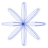 Flower Star Wireframe Element from Volumetric Shapes Set