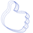 Hand 2 Line Element from Volumetric Shapes Set
