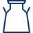 Milk Canister Icon from Cyber Line Set