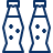 Soda Bottle Icon from Cyber Line Set
