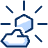 Day Cloud Icon from Cyber Duotone - Free Set