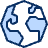 Globe 1 Icon from Cyber Duotone - Free Set