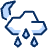 Night Rain 2 Icon from Cyber Duotone - Free Set