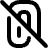Attach File Off Icon from Plump Remix Set