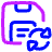 Auto Save Backup Icon from Plump Neon Set