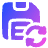 Auto Save Backup Icon from Plump Gradient Set