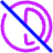 Edit Contrast Off Icon from Plump Neon Set