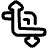 Edit Crop Transform Rotate Icon from Plump Line Set