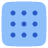Interface Edit Grid Dots icon - Free transparent PNG, SVG. No Sign up needed.