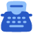 Interface Edit Typewriter icon - Free transparent PNG, SVG. No Sign up needed.