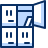 Locker Icon from Cyber Duotone Set