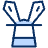 Business Magic Rabbit Icon from Cyber Duotone - Free Set