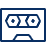 Cassette Tape 1 Icon from Cyber Line - Free Set