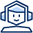 Headset User Icon from Cyber Duotone - Free Set