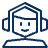 Headset User Icon from Cyber Line - Free Set