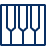 Piano 3 Icon from Cyber Line - Free Set