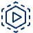 Play Button Icon from Cyber Line - Free Set
