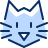 Cat Icon from Cyber Duotone Set
