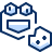 Cookie Monster Icon from Cyber Duotone Set