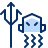 Poseidon Icon from Cyber Duotone Set