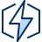 Sign The Flash Icon from Cyber Duotone Set