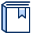 Book Bookmark 1 Icon from Cyber Duotone Set