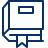 Book Bookmark 2 Icon from Cyber Line Set