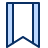 Bookmark 1 Icon from Cyber Duotone Set