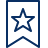 Bookmark Favorite Star Icon from Cyber Line Set