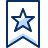 Bookmark Favorite Star Icon from Cyber Duotone Set