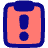 Clipboard Task Alert Icon from Plump Pop Set