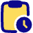 Clipboard Task Pending Action Icon from Plump Pop Set