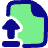 File Document Upload Publish Icon from Plump Pop Set