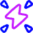 Flash Always On Icon from Plump Neon Set
