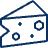 Cheese Icon from Cyber Line - Free Set