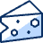 Cheese Icon from Cyber Duotone - Free Set