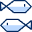 Fishes Icon from Cyber Duotone - Free Set
