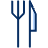 Fork Knife Icon from Cyber Duotone - Free Set
