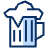 Glass Beer 1 Icon from Cyber Duotone - Free Set