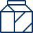 Milk Carton 1 Icon from Cyber Line - Free Set